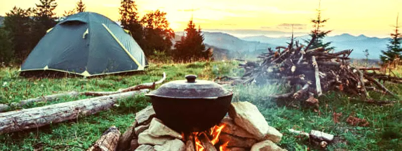 take a slow cooker camping you can