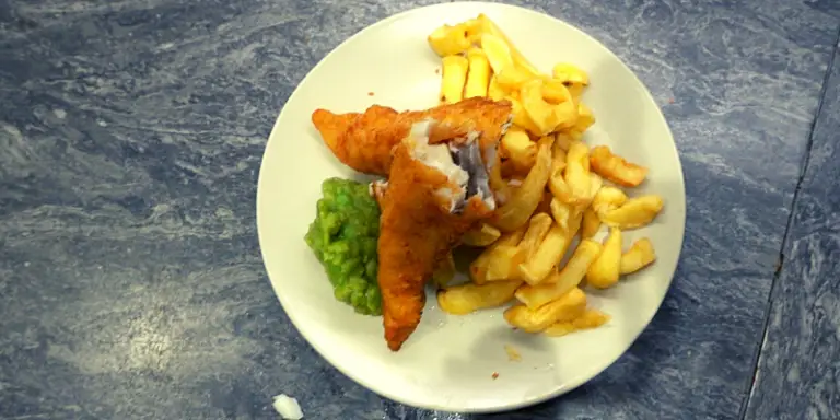 traditional british fish and chips