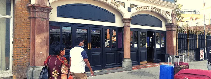 front of blind beggar pub whitechapel