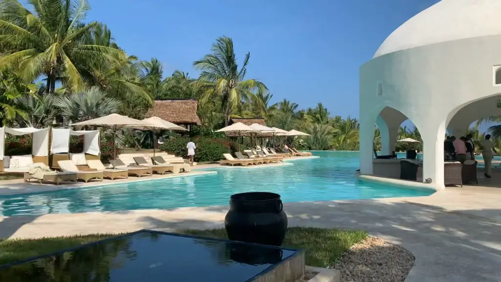 swahili beach pool bar