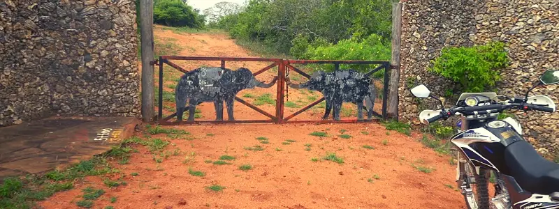 mwaluganje camp gate