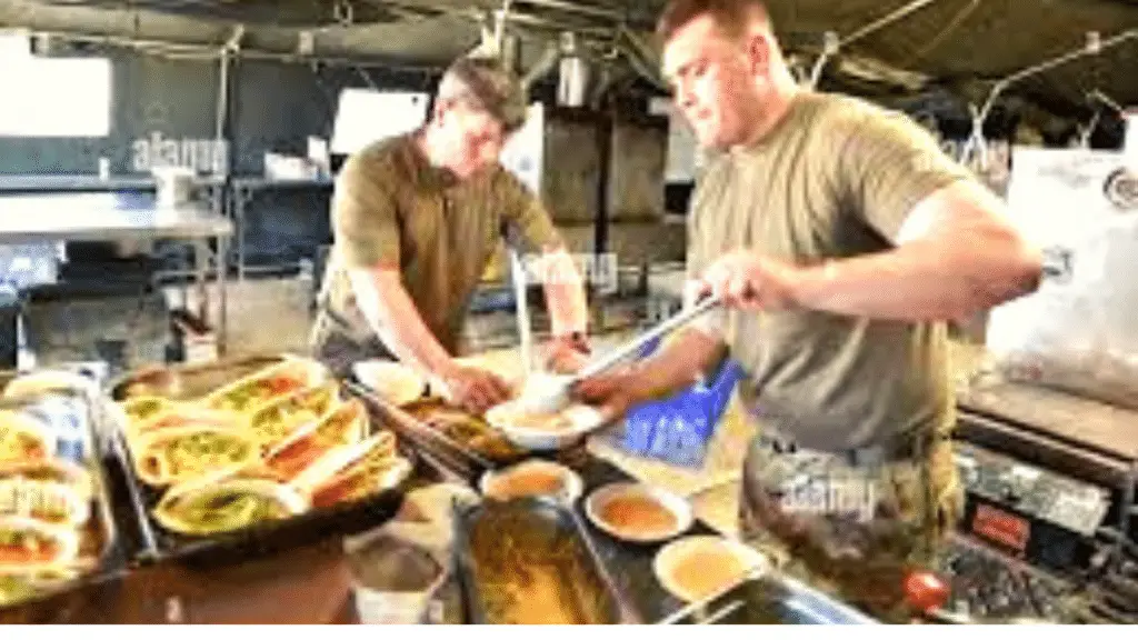 army chefs in battle fight