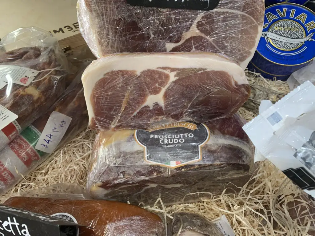 Pancetta from green village