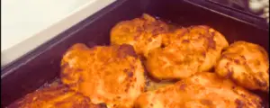 cooked breaded chick breast