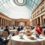 Afternoon tea Experience at the British Museum, Great Court Restaurant