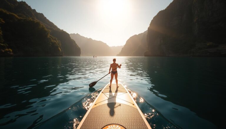 Paddleboarding is becoming one of the most popular water sports