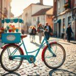 how to start an ice cream business with ice cream bicycle low cost set up