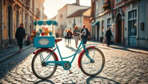 how to start an ice cream business with ice cream bicycle low cost set up