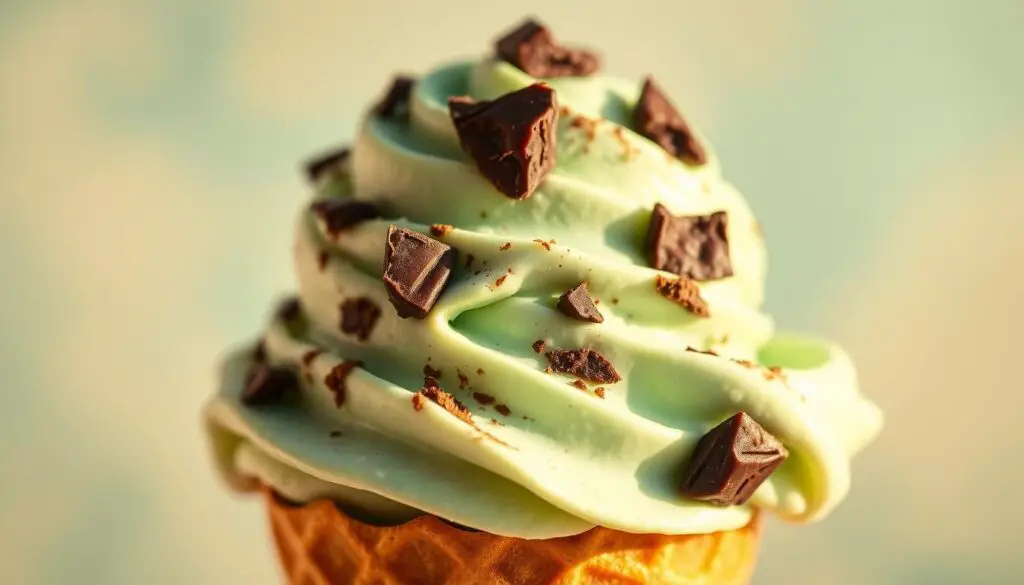 mint chocolate chip ice cream