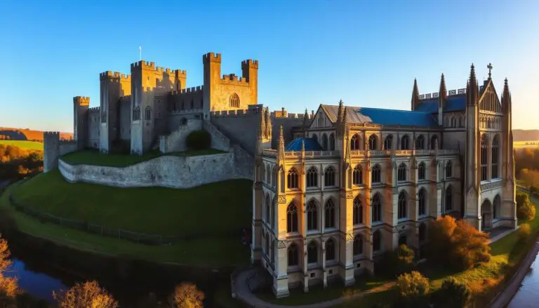 Explore Arundel town centers Medieval Castle and Cathedral